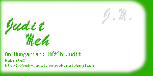 judit meh business card